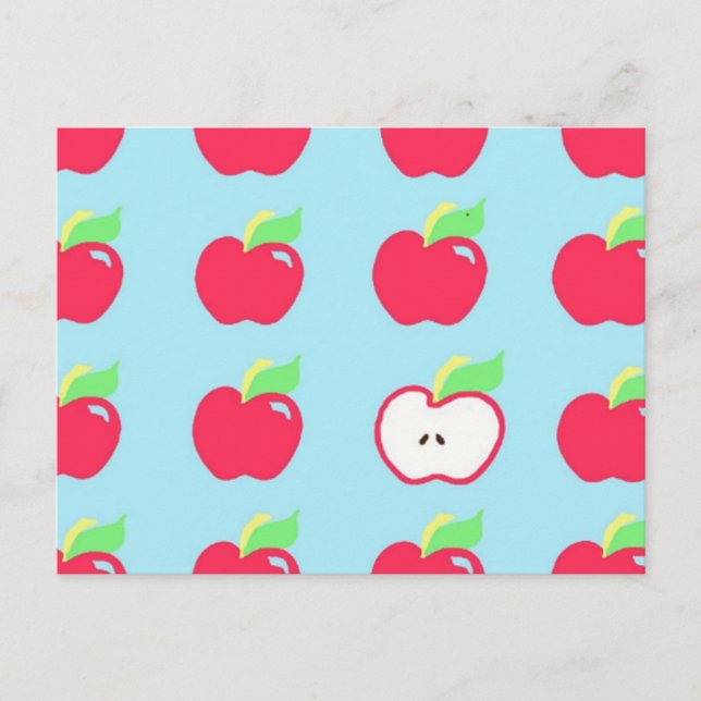 Apple Postcard (Front)