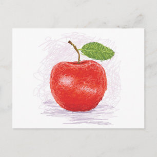 apple postcard