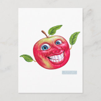 apple postcard