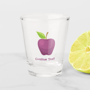 Apple Purple Shot Glass