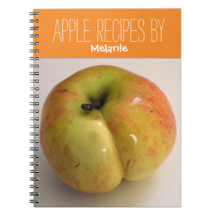 Apple Recipes Personalised cooking Notebook