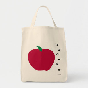 Apple Recycle Grocery Bag