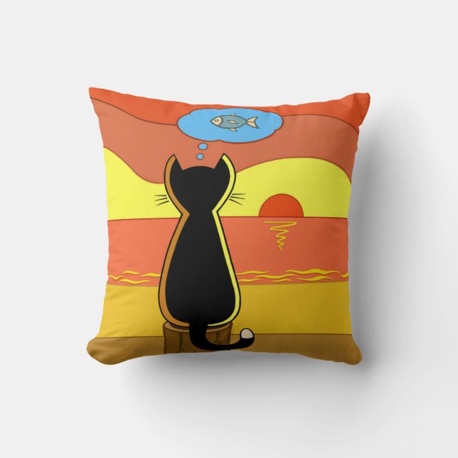 Apple’s Fishy Idea Cushion (Front)