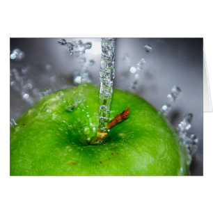 Apple Splash Card