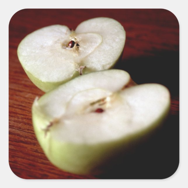 Apple Square Sticker (Front)