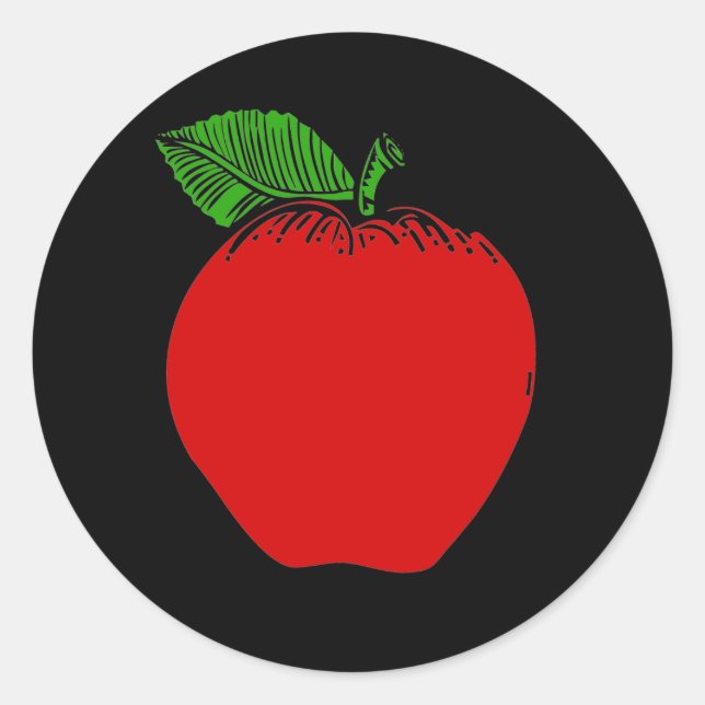 Apple Sticker (Front)