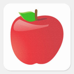 Apple Sticker Crafts and Party Supplies