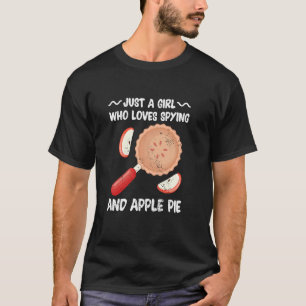 apple sweet pastry baked pie food toxic poison cri T-Shirt