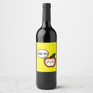 Apple Talk Wine Label