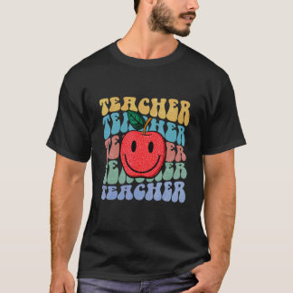 Apple Teacher Back To School Teacher Outfit T-Shirt