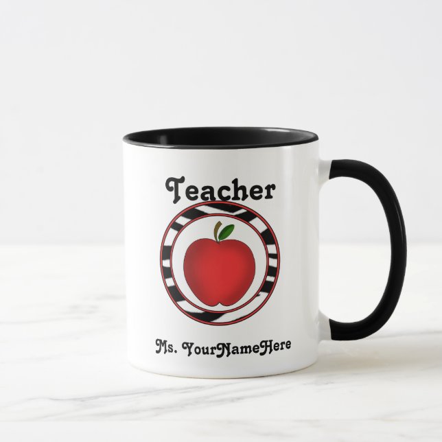 Apple Teacher Mug (Right)
