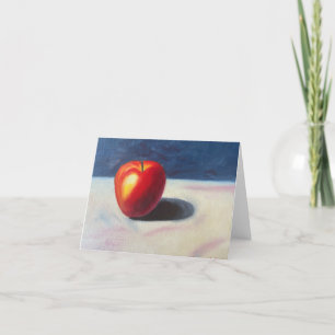 Apple thank you card
