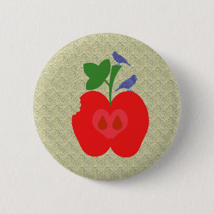 apple the api one 6 cm round badge