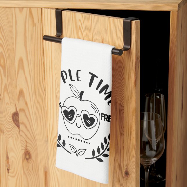 Apple Time Tea Towel (Thirds Fold)