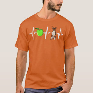Apple Toy Fo Terrier Heartbeat Dog Lover T-Shirt