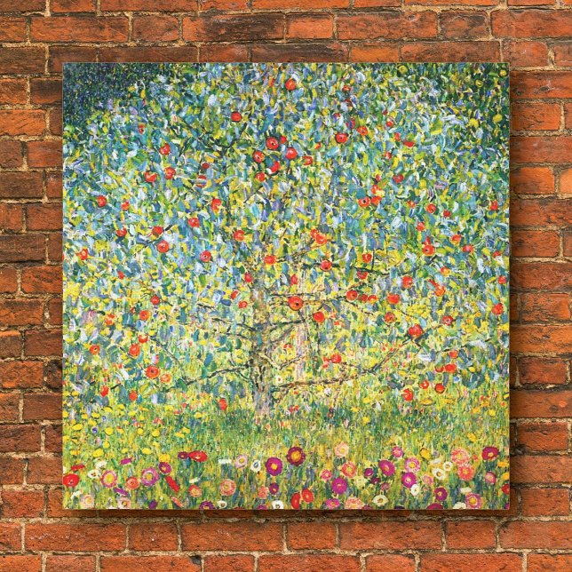 Apple Tree by Gustav klimt Canvas Print (Creator Uploaded)
