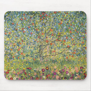 Apple Tree by Gustav Klimt, Vintage Art Nouveau Mouse Mat