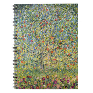 Apple Tree by Gustav Klimt, Vintage Art Nouveau Notebook