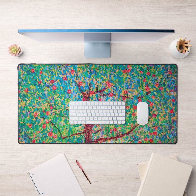 Apple Tree, Gustav Klimt Desk Mat (Office 1)
