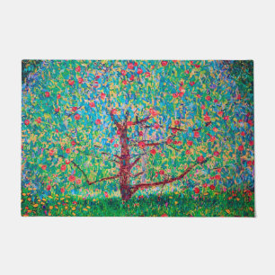 Apple Tree, Gustav Klimt Doormat