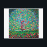 Apple Tree, Gustav Klimt Postcard<br><div class="desc">Gustav Klimt (July 14, 1862 – February 6, 1918) was an Austrian symbolist painter and one of the most prominent members of the Vienna Secession movement. Klimt is noted for his paintings, murals, sketches, and other objets d'art. In addition to his figurative works, which include allegories and portraits, he painted...</div>