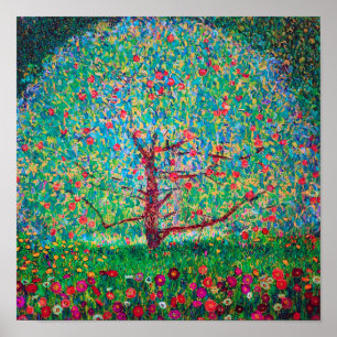 Apple Tree, Gustav Klimt Poster