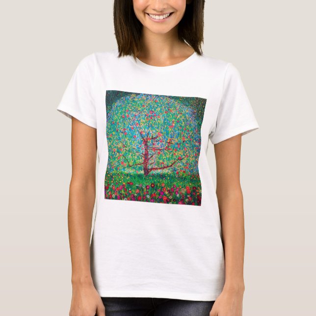 Apple Tree, Gustav Klimt T-Shirt (Front)