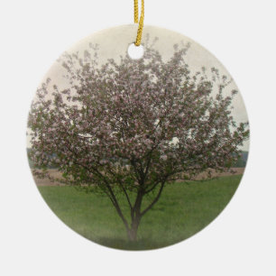 Apple Tree in Bloom Ceramic Tree Decoration