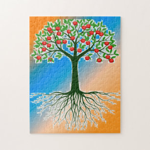 Apple tree jigsaw puzzle