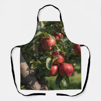 Apple Tree Themed Apron