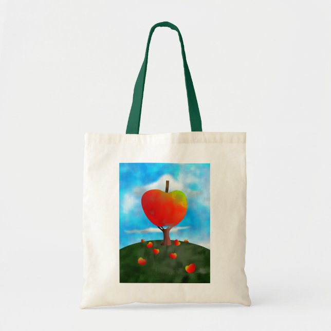 Apple Tree Tote Bag (Front)