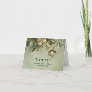 Apple Tree Wedding Thank You Cards