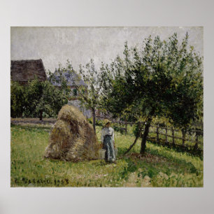 Apple Trees in Eragny   Sunny Morning Poster