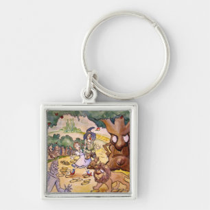Apple Trees Key Ring