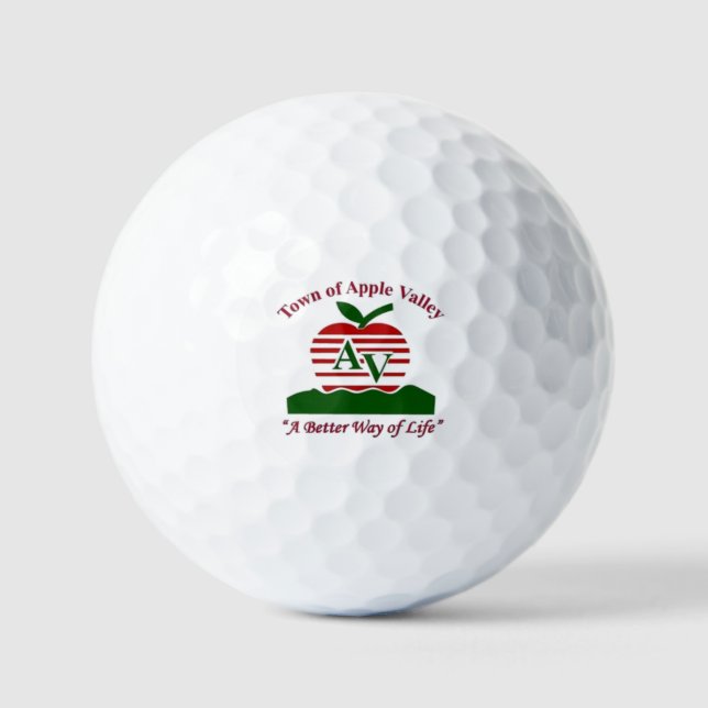 APPLE VALLEY CALIFORNIA GOLF BALLS (Front)