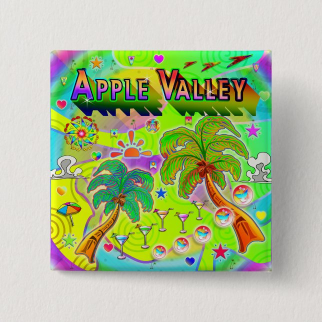 Apple Valley Mind Focus Button (Front)