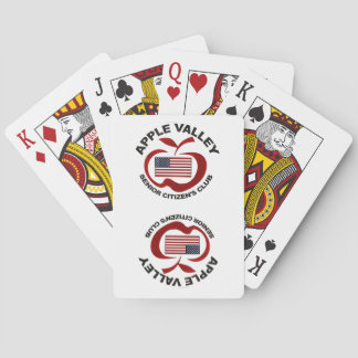 Apple Valley Senior Citizens Club Playing Cards