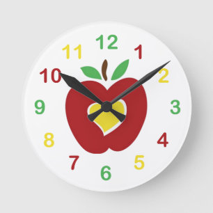 Apple Wall Clock