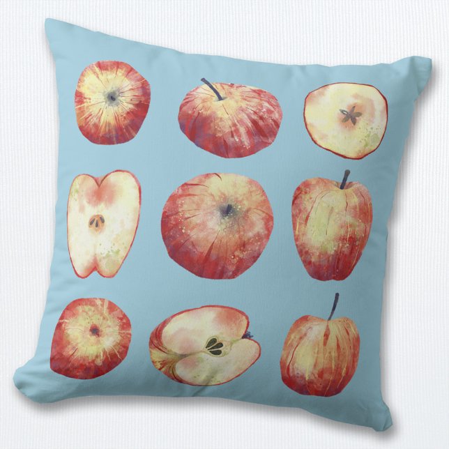 Apple Watercolor Cushion (Creator Uploaded)
