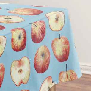 Apple Watercolor Tablecloth