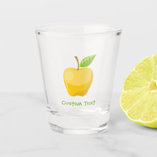 Apple Yellow Shot Glass