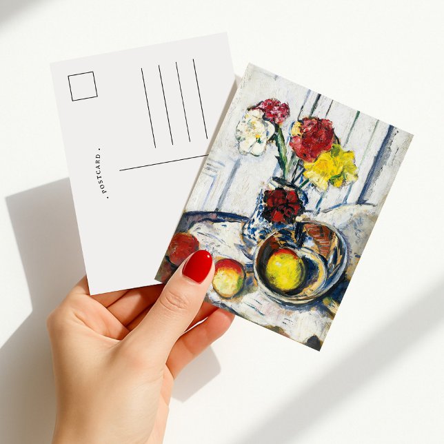 Apples and Flowers | George Leslie Hunter Postcard (Creator Uploaded)