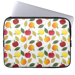 Apples and Leaves Laptop Sleeve