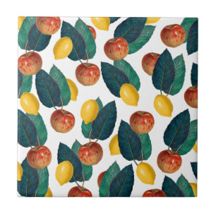 Apples And Lemons Tile
