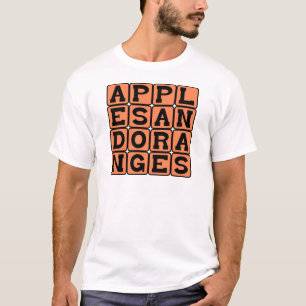 Apples and Oranges, Comparison T-Shirt