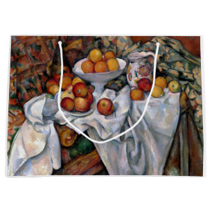 Apples and Oranges, Paul Cezanne, 1895-1900 Large Gift Bag