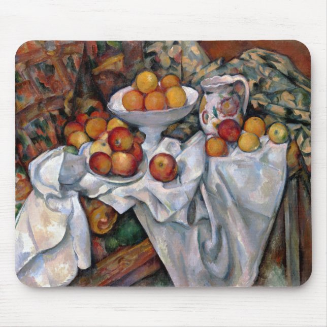 Apples and Oranges, Paul Cezanne, 1895-1900 Mouse Mat (Front)