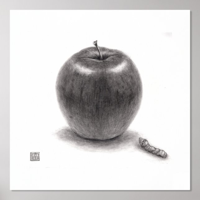 Apples and Pears Foil Prints (Front)