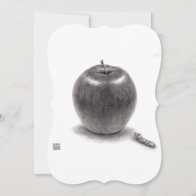 Apples and Pears Holiday Card (Front)