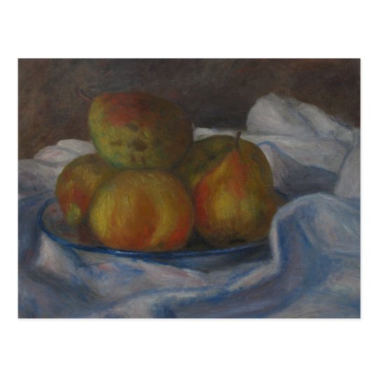 Apples and Pears - Pierre-Auguste Renoir Postcard